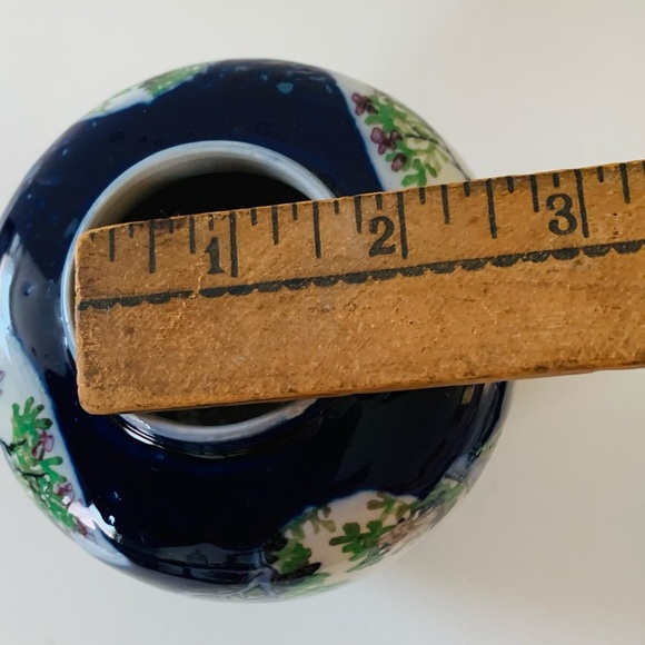 Ceramic hand made vase from China - Picture 4 of 11